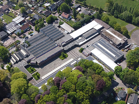 Gitok Luchtfoto gebouw bovenbouw