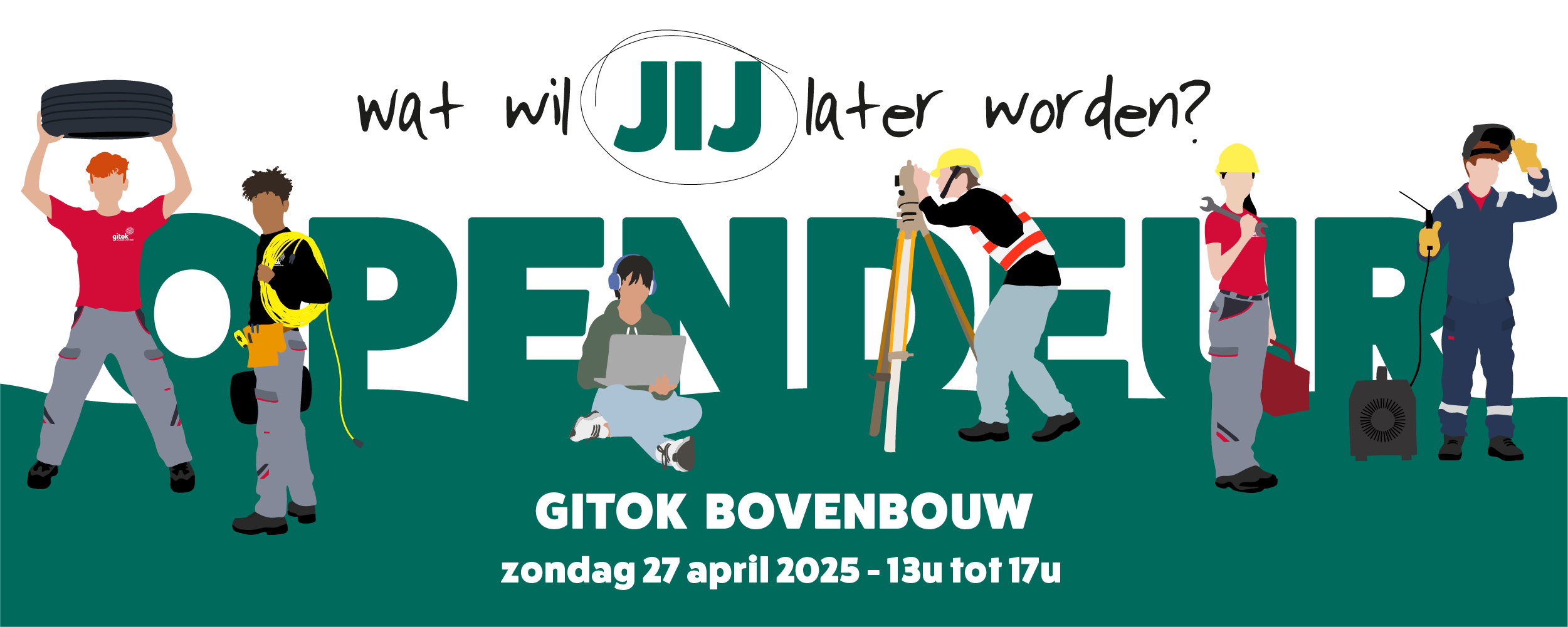 Gitok bovenbouw opendeurdag
